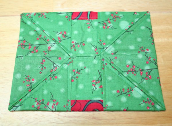 Origami style folding