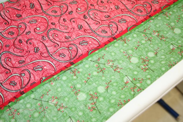 Press seam open
