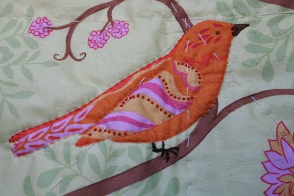 quilted birds