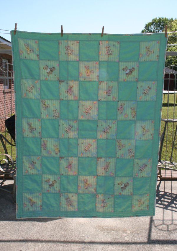 Here is the front of the quilt.