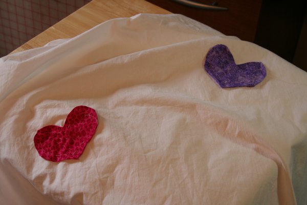 Back for Scrappy Nine Patch quilt