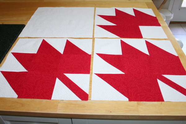 Canadian Quilt of Valour Blocks