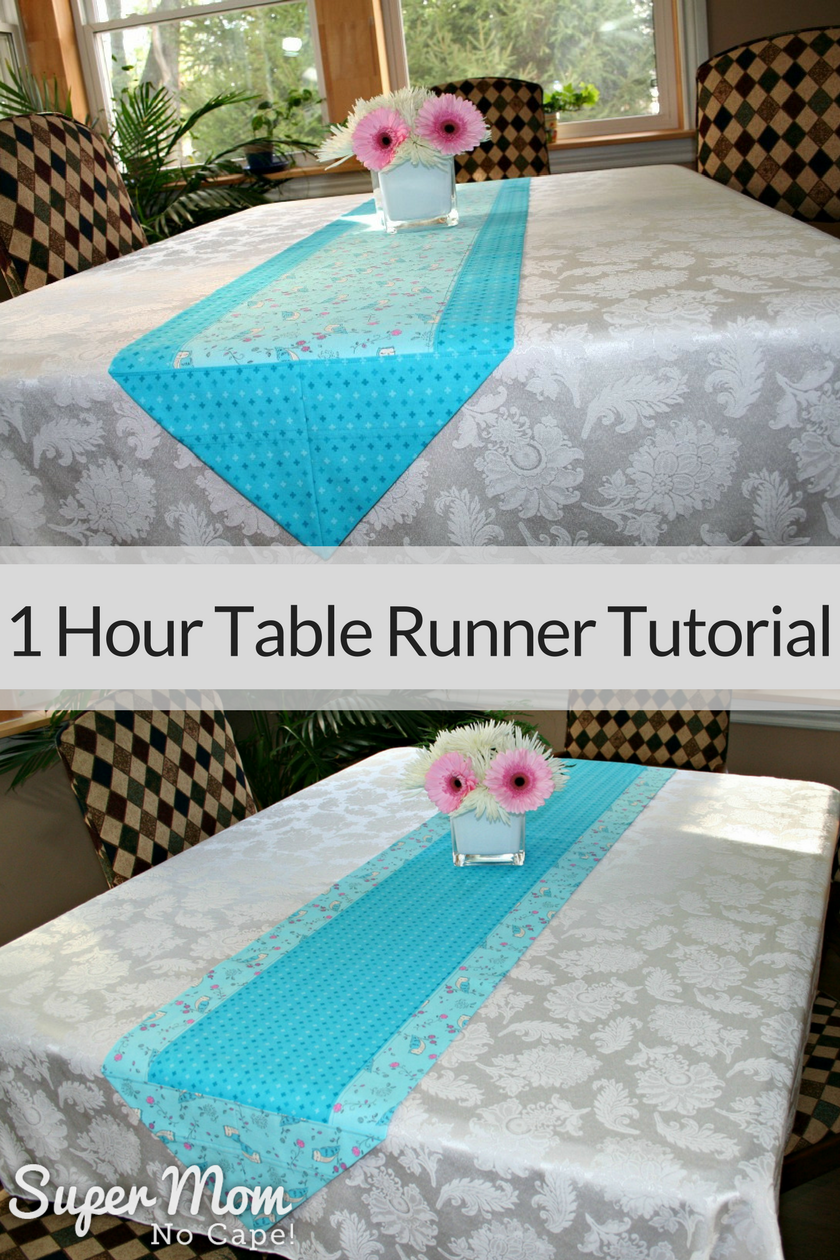One Hour Table Runner Tutorial