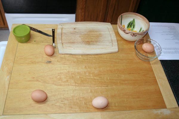 Separate 4 eggs