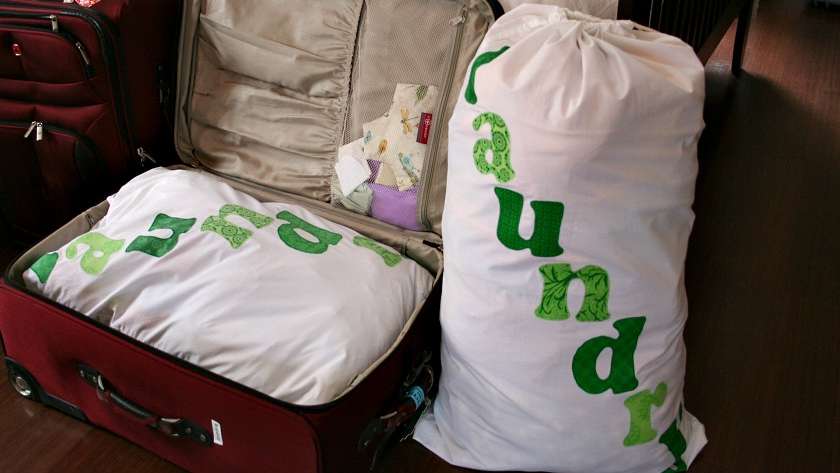 Travel Laundry Bag Tutorial