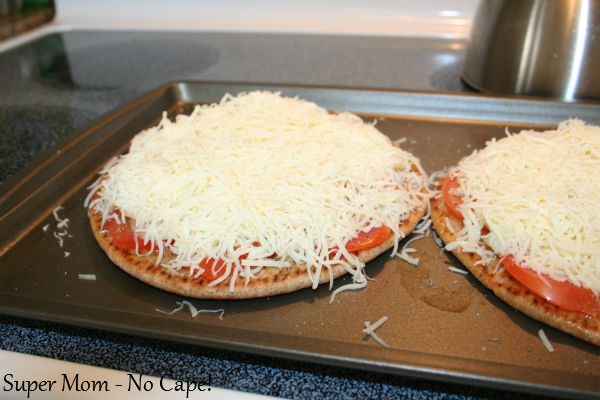 5 - Layer on the grated cheese