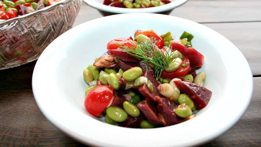 Beet and Edamame Salad – Cooking for Two