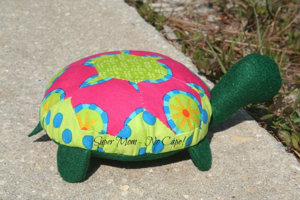 Lexie the Hexie Turtle BFF side view