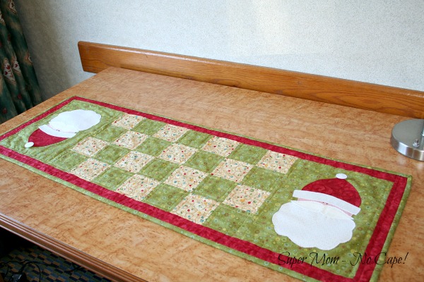 Photo of Santa Table Runner