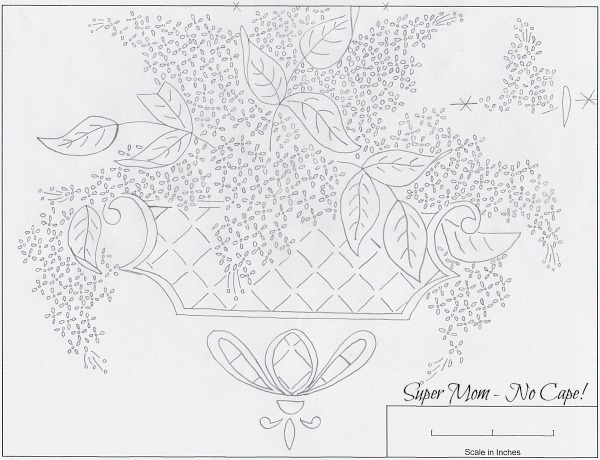 Workbasket Pattern of a Flower Planter