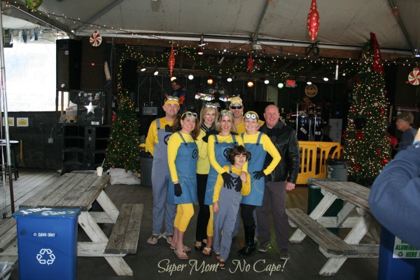 Minions at the Polar Bear Dip