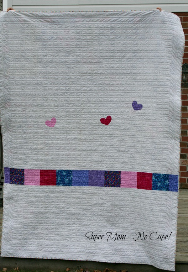 Back of Trellis Quilt