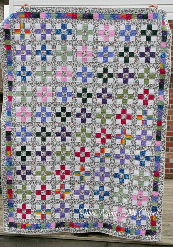 Trellis Quilt finished
