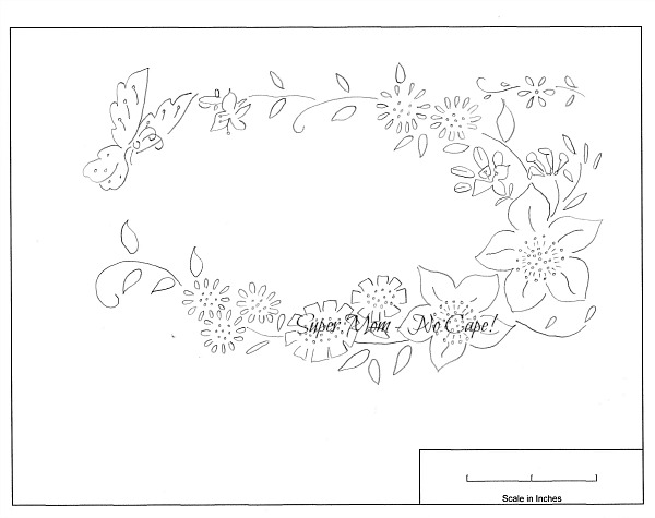 Workbasket Pattern for Butterfly Flower Wreath