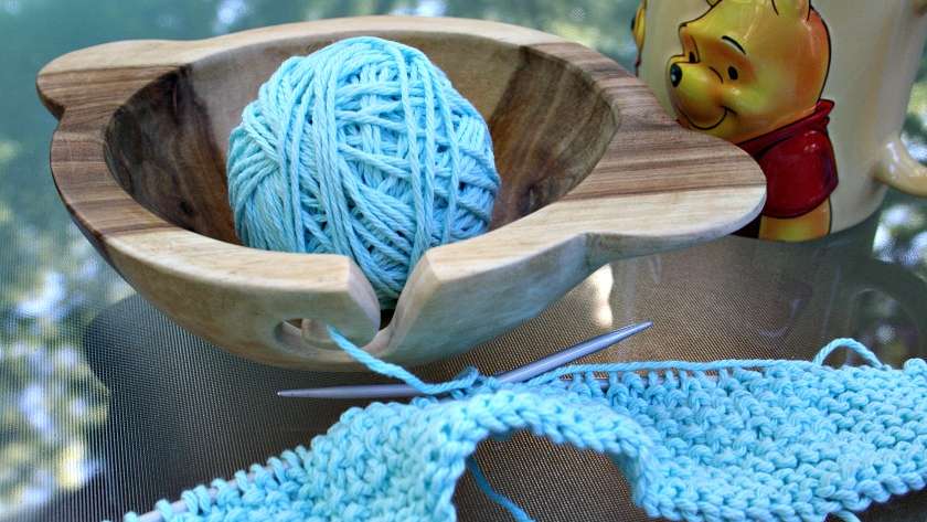 DIY Wooden Yarn Bowl Tutorial