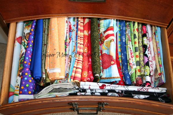 My fabric dresser - drawer number two