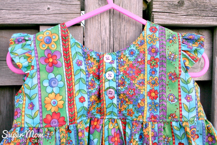 Back of Flutterby Top