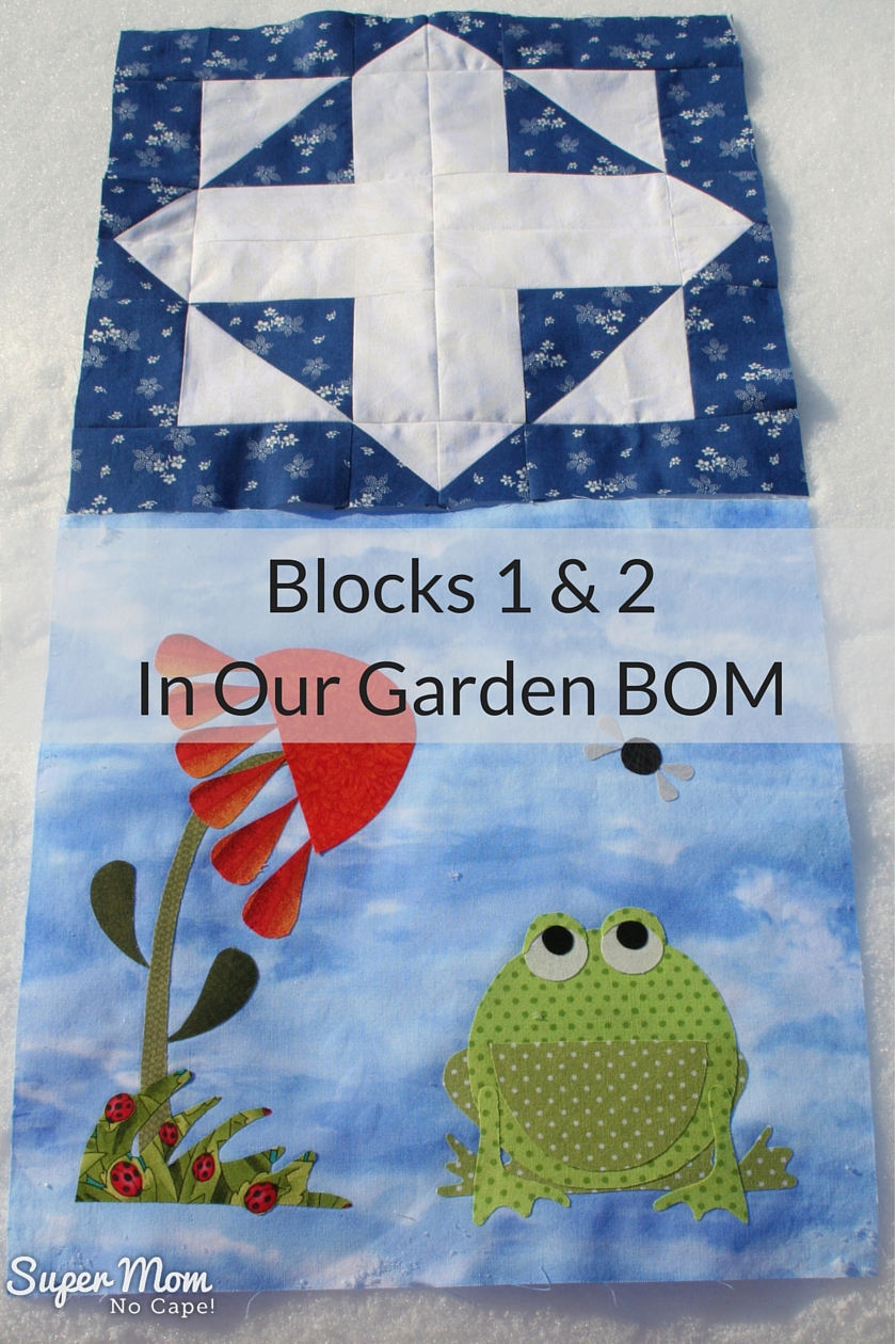 Blocks 1 & 2 In Our Garden BOM