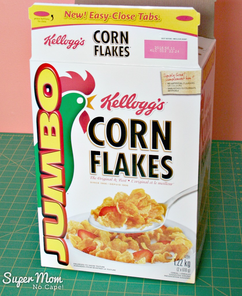 Costco Sized Corn Flakes box