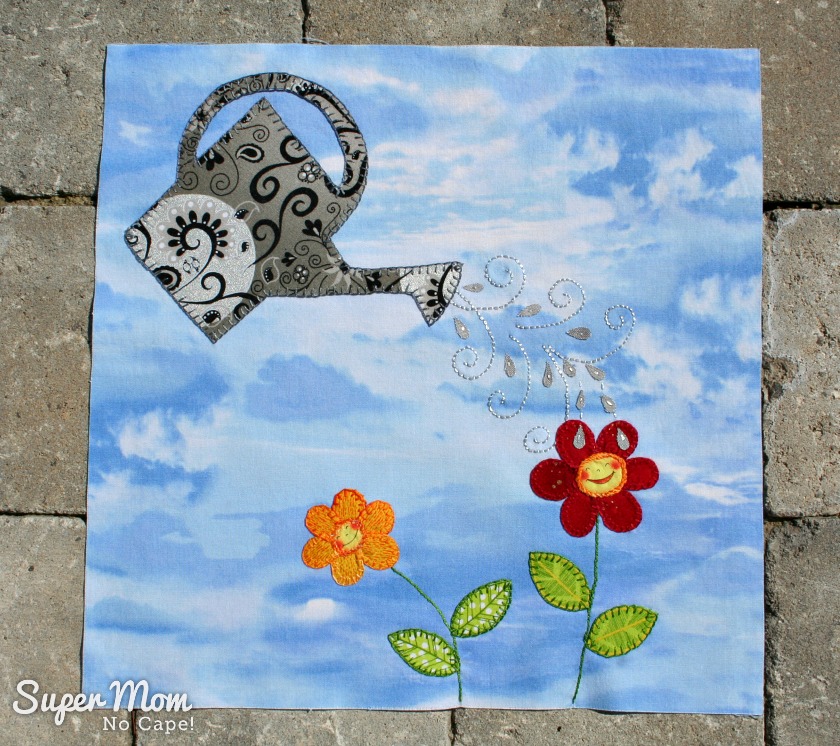 Flower Shower - Block 6 of the In Our Garden BOM