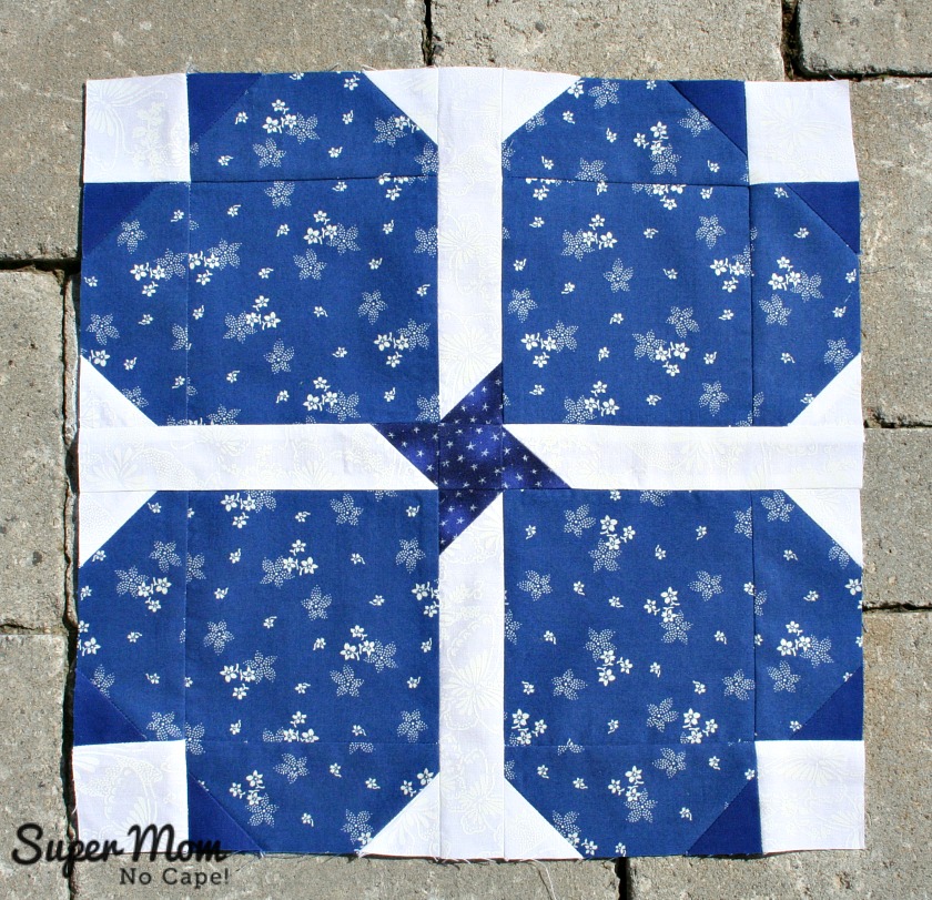 Love Flower Block 5 of the In Our Garden BOM