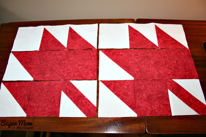 Maple Leaf Blocks - Step 9A