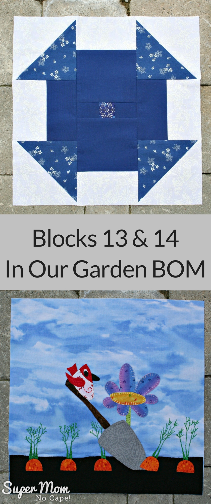 Blocks 13 & 14 In Our Garden BOM