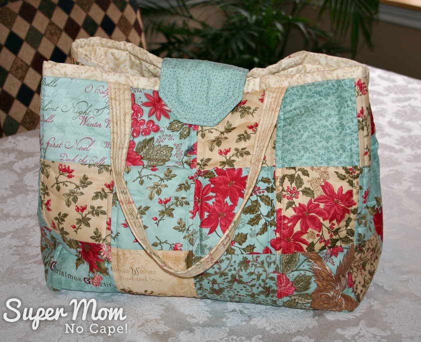 Large Christmas Tote Bag made by Pauline