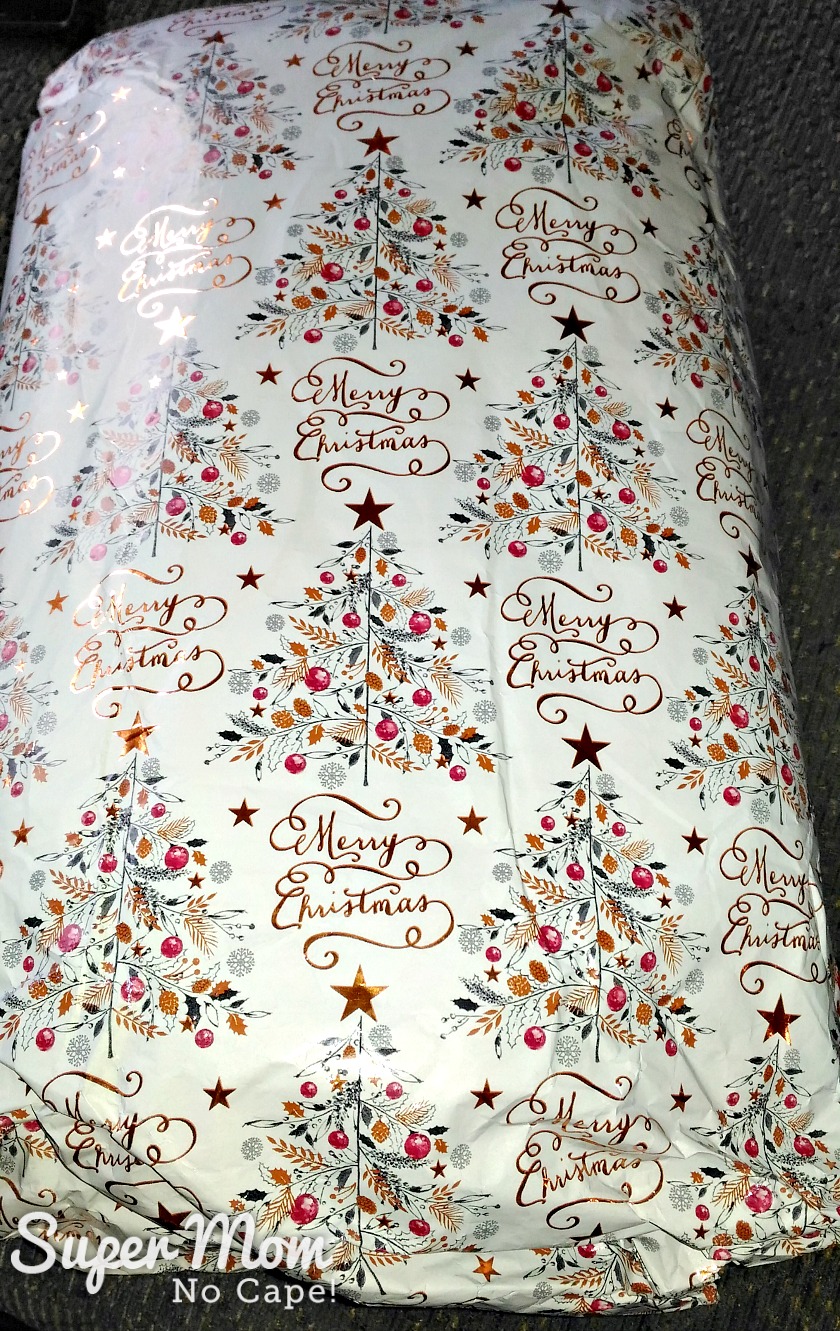 Pretty wrapped gift from Pauline