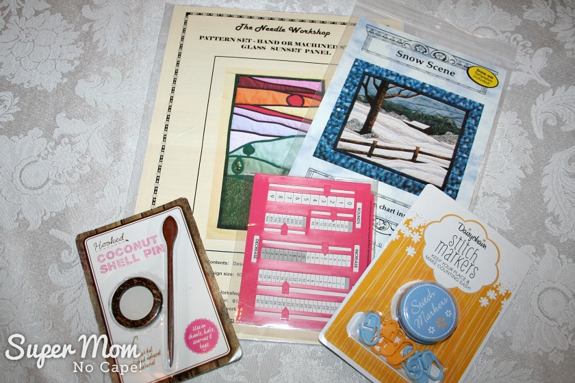 Quilt patterns and knitting accessories from Pauline