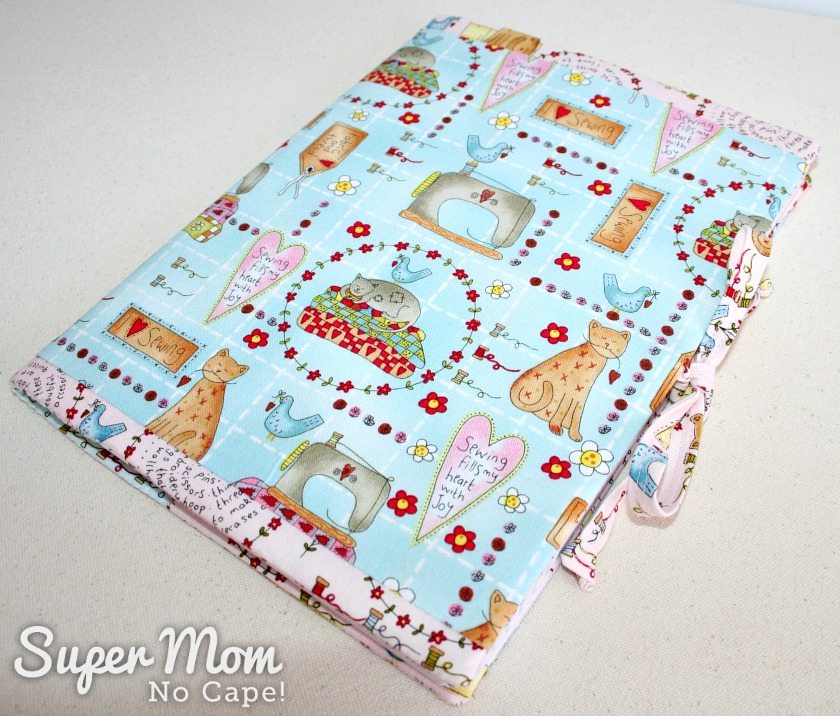 Journal Cover for 9th Anniversary Giveaway on Super Mom - No Cape!