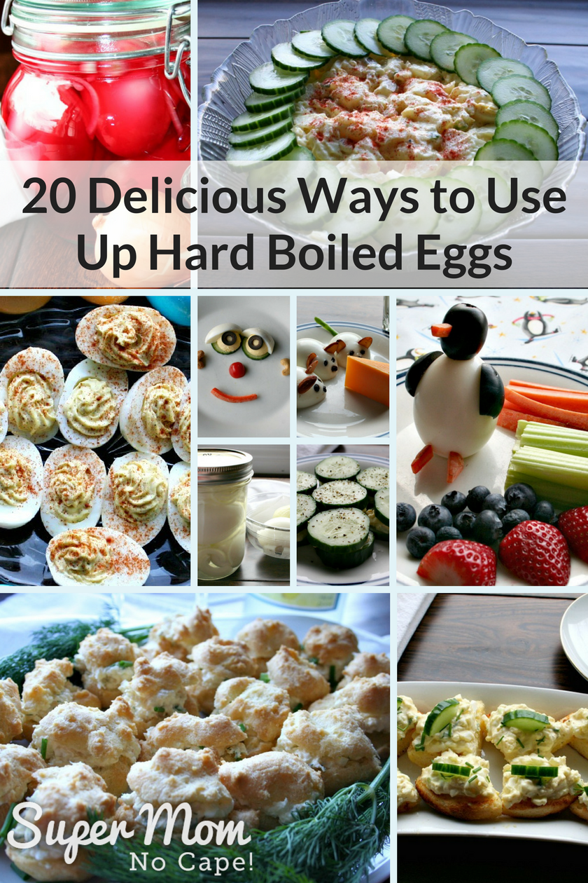 20 Delicious Ways to Use Up Hard Boiled Eggs
