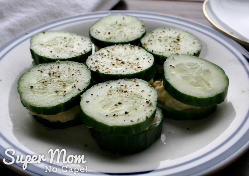 Delicious Ways to Use Up Hard Boiled Eggs - Cucumber Egg Salad Sandwiches