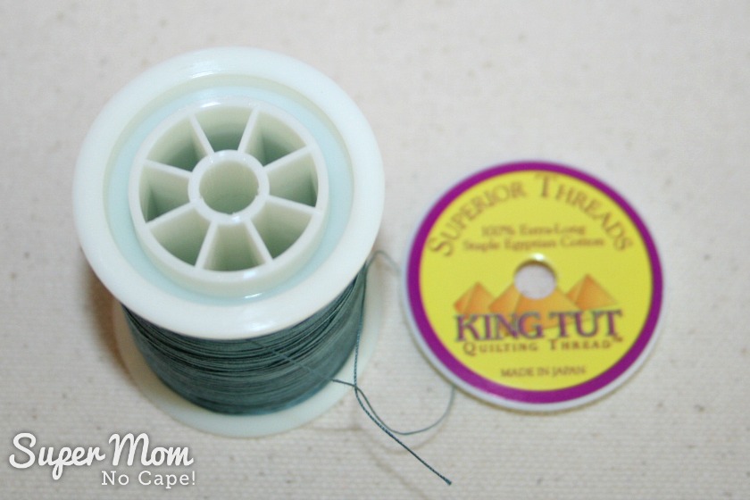 King Tut spool with the top removed