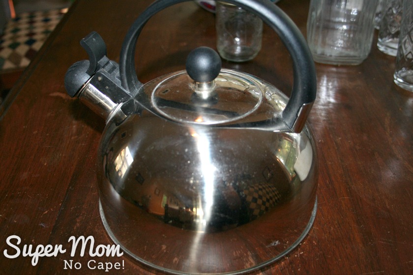 How to Set Up a Kitchen on the Cheap - stainless steel tea kettle