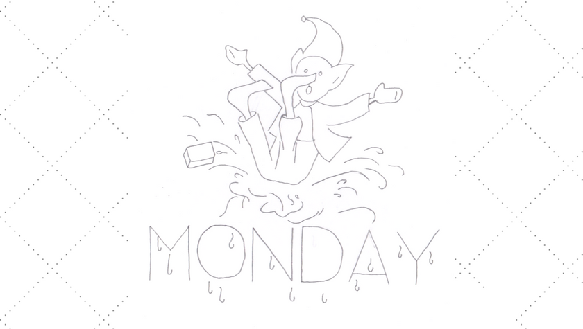 Monday Brownie DOW Embroidery Pattern