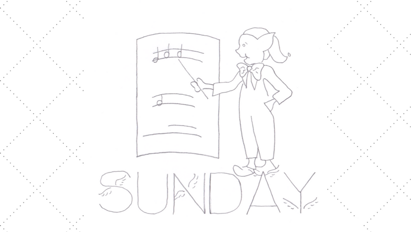 Sunday Brownie DOW Embroidery Pattern