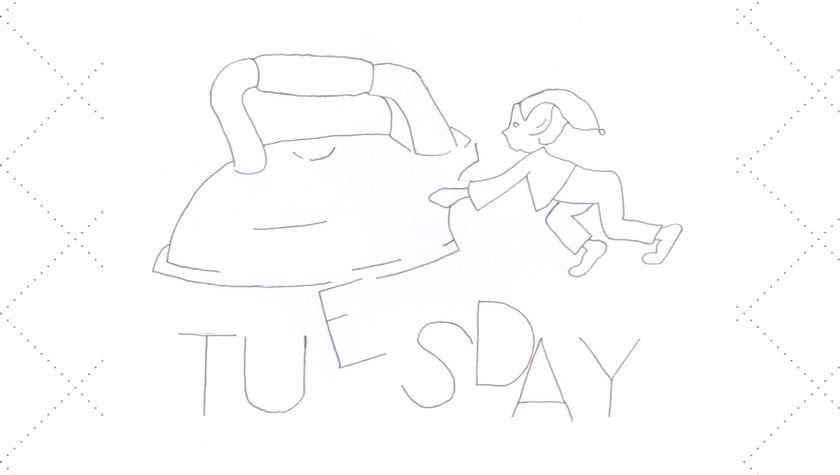 Tuesday Brownie DOW Embroidery Pattern