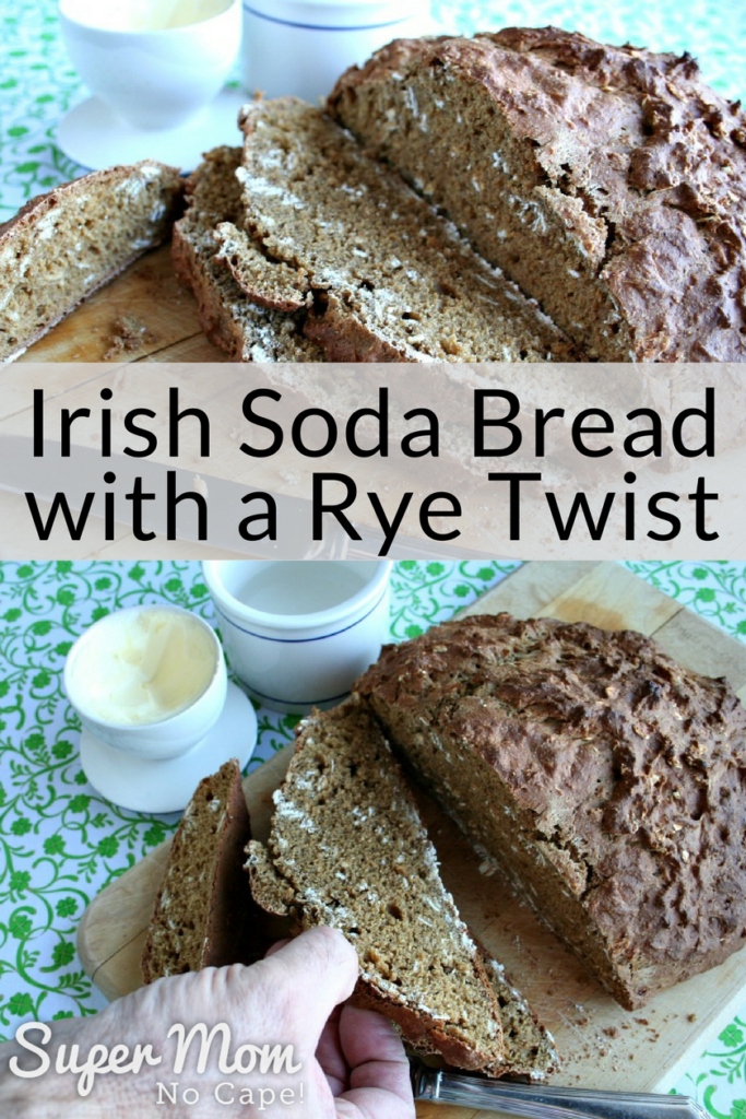 Irish Soda Bread with a Rye Twist No Kneading, No Rise Time