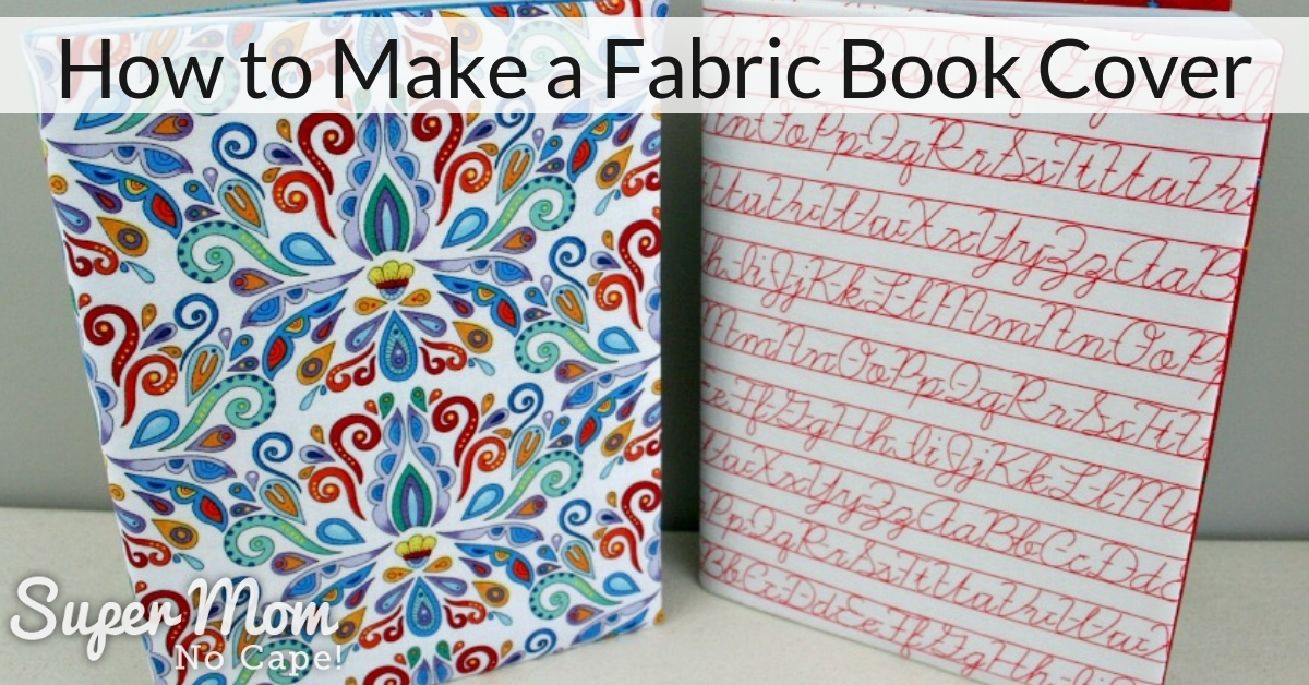 DIY Book Sleeve  How to Make a Book Sleeve