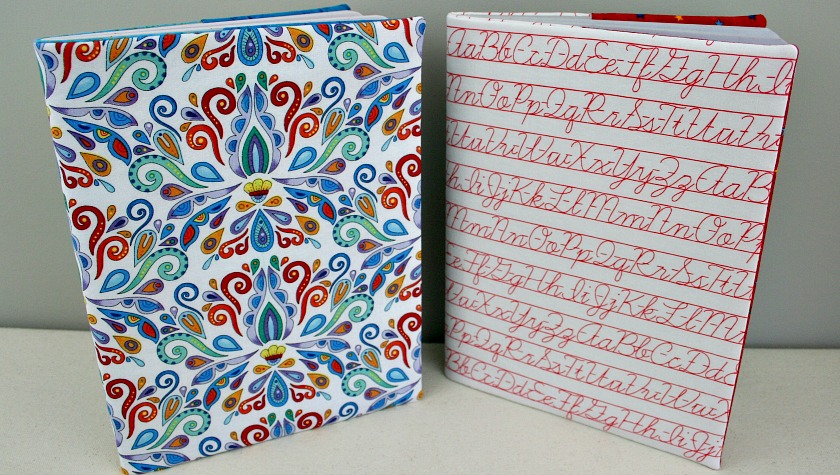 How To Make A Fabric Book Cover Easy Sew Project