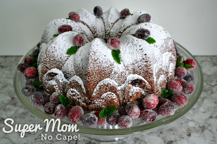 Second view of the Cranberry Coffee Cake