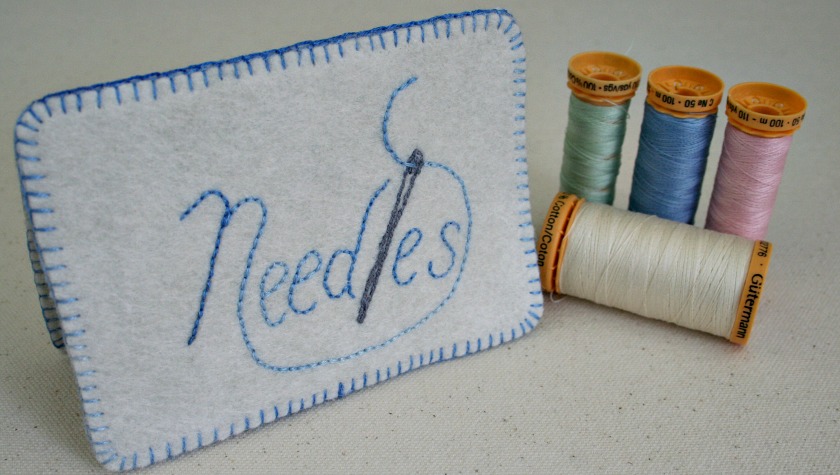 Needles – Embroidered Needle Book Pattern