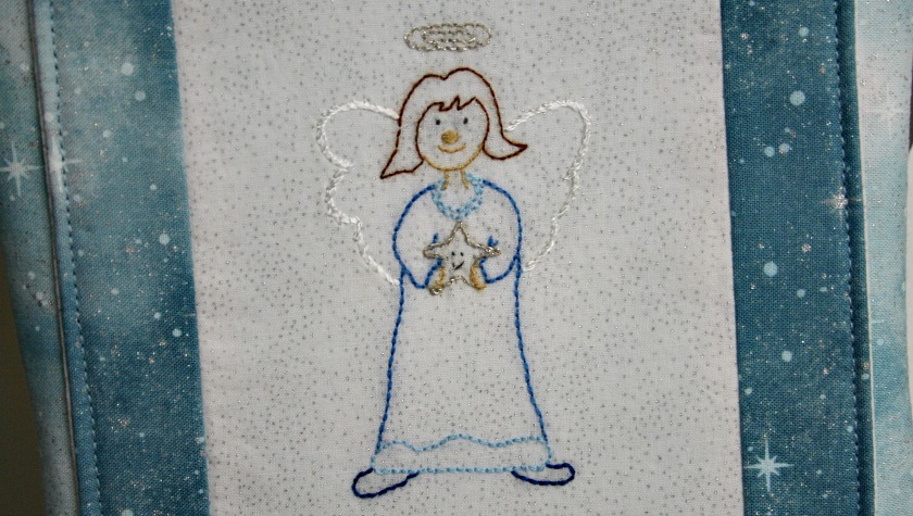 Prudence Angel Embroidery Pattern