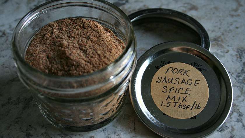 Homemade Pork Sausage Meat Spice Mix