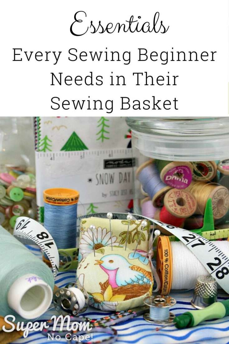 Gift Ideas for Sewing Beginners - Super Mom - No Cape!