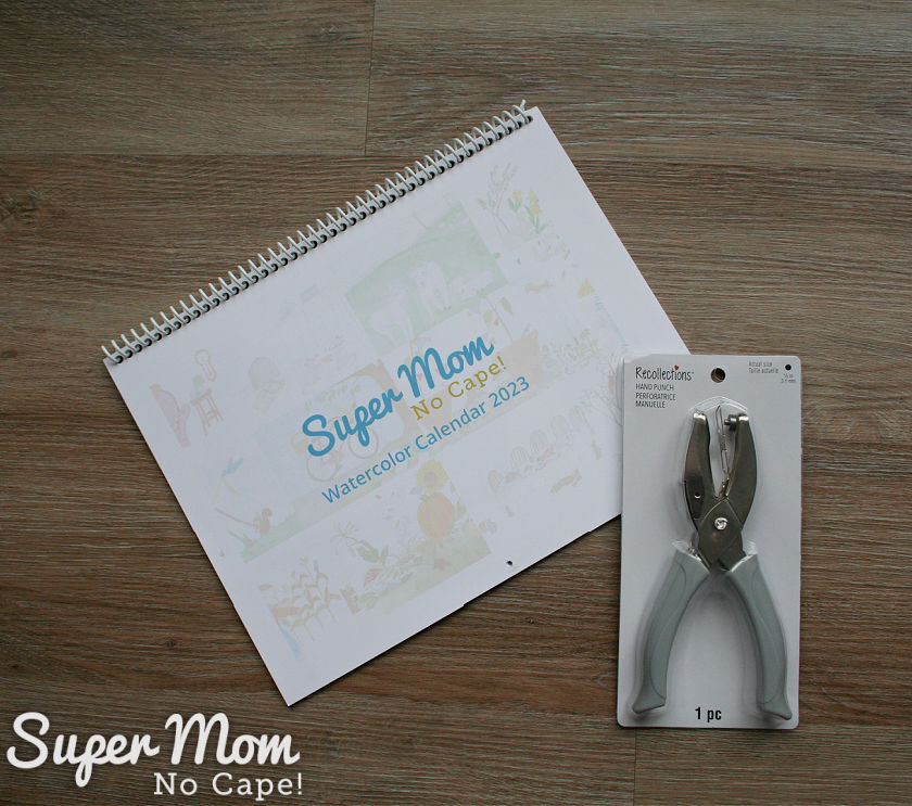 Photo of Super Mom - No Cape! with hole punch