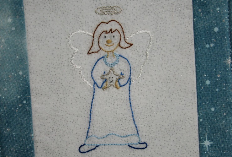 Prudence: The Misnamed Angel Embroidery Pattern
