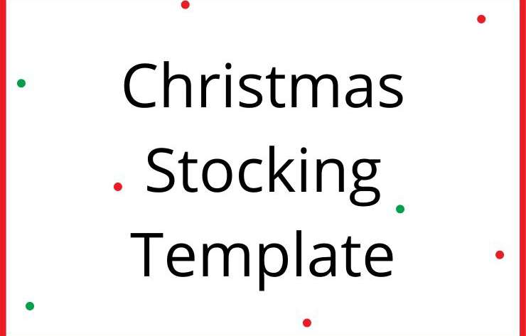 Christmas Stocking Template