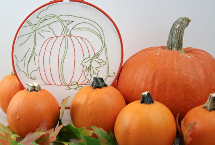 <span itemprop="name">Pumpkin Harvest Time Embroidery Pattern</span>